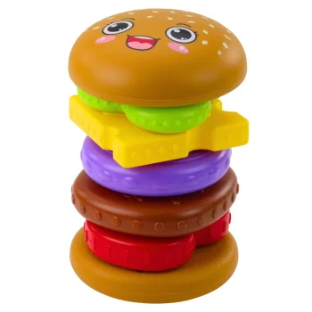 Hamburger Slagalica Za Djecu, šarena, 7 Dijelova 4