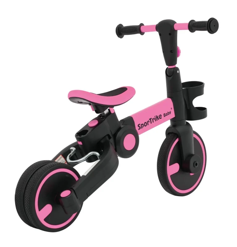 Happy Bike 3 U 1 Sportrike Ružičasti 10