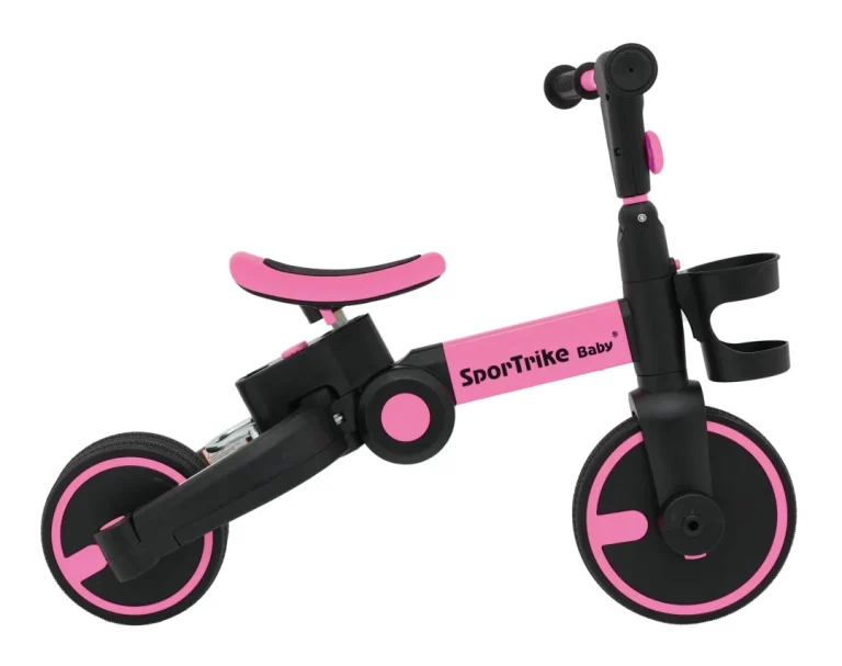 Happy Bike 3 U 1 Sportrike Ružičasti 11