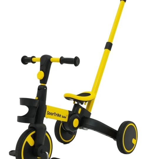 Happy Bike 3 U 1 Sportrike žuti 1
