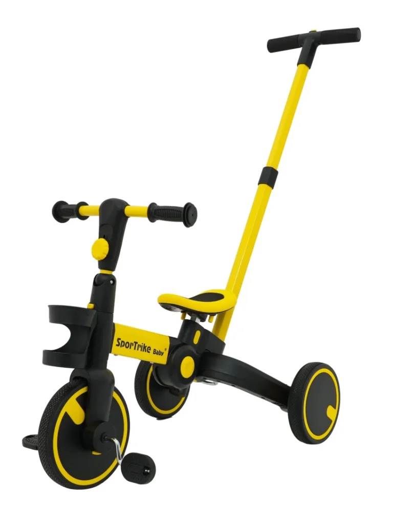 Happy Bike 3 U 1 Sportrike žuti 1