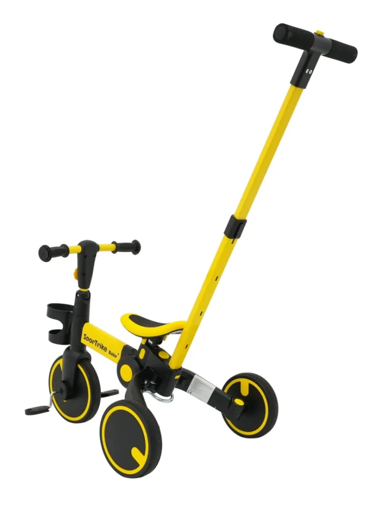 Happy Bike 3 U 1 Sportrike žuti 10