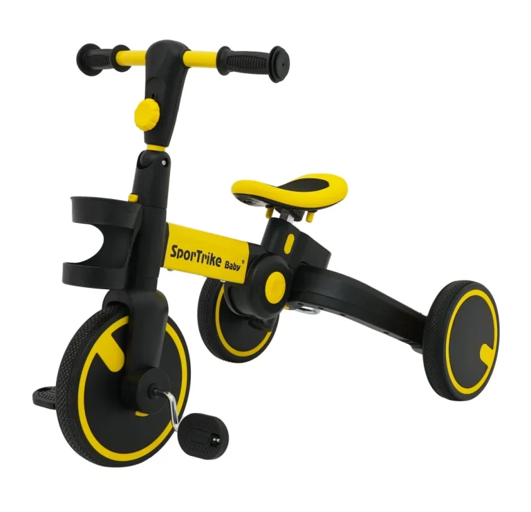 Happy Bike 3 U 1 Sportrike žuti 2