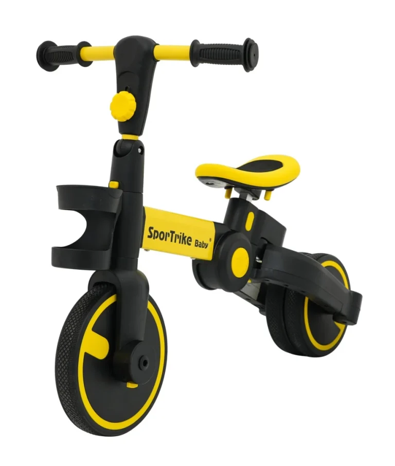 Happy Bike 3 U 1 Sportrike žuti 3