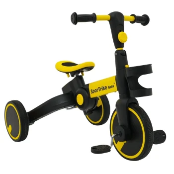 Happy Bike 3 U 1 Sportrike žuti 5