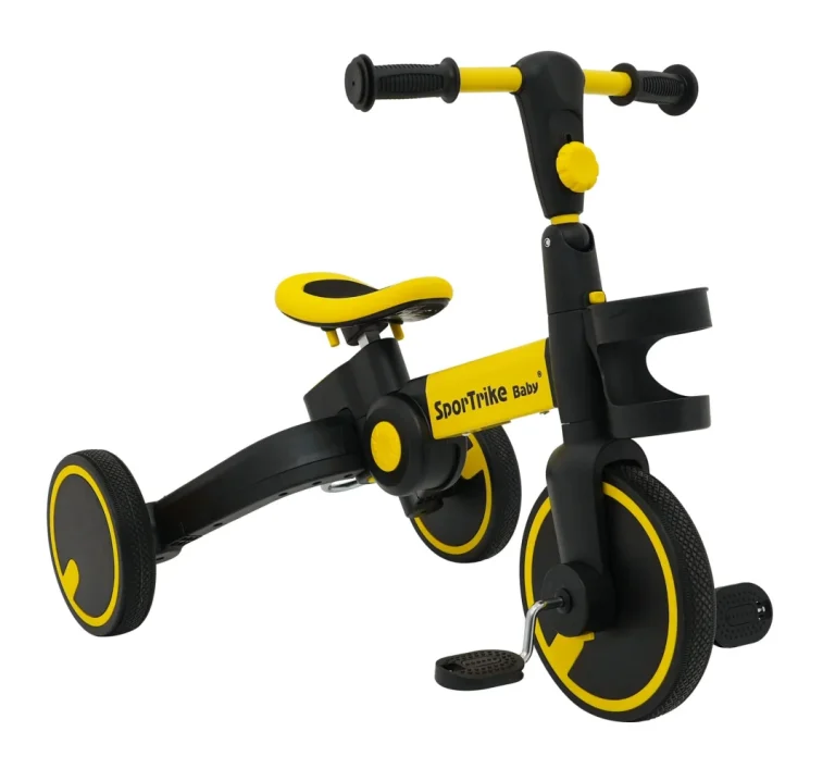 Happy Bike 3 U 1 Sportrike žuti 5