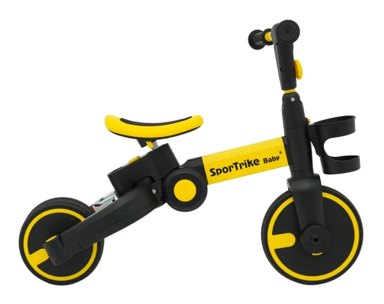 Happy Bike 3 U 1 Sportrike žuti 7