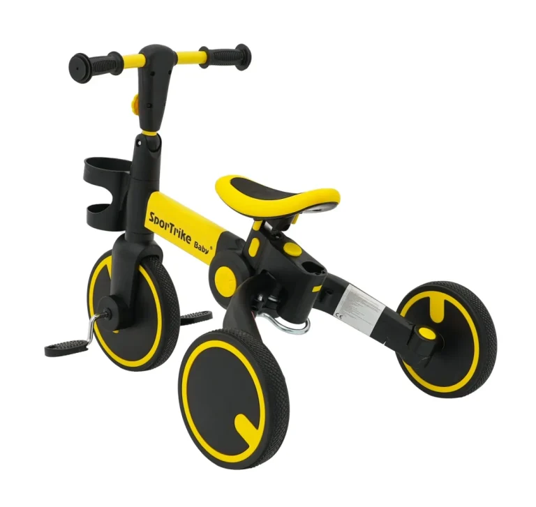 Happy Bike 3 U 1 Sportrike žuti 9