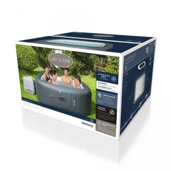 Hawaii Lay Z Spa Hydrojet Pro Bestway Napuhavajuća Hidromasažna Kada Za 6 Osoba + Pumpa + Filter + 8