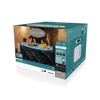 Hawaii Smart Airjet Lay Z Spa Napuhavajuća Jacuzzi Kada Bestway Za 6 Osoba + Pumpa + Led Traka + 4 10