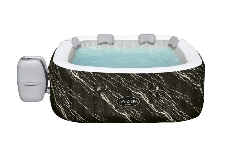 Hawaii Smart Airjet Lay Z Spa Napuhavajuća Jacuzzi Kada Bestway Za 6 Osoba + Pumpa + Led Traka + 4 2