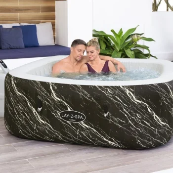 Hawaii Smart Airjet Lay Z Spa Napuhavajuća Jacuzzi Kada Bestway Za 6 Osoba + Pumpa + Led Traka + 4 6