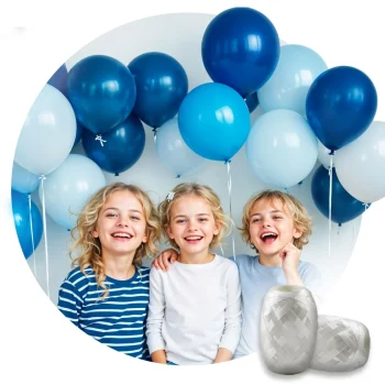 Helijev Cilindar 0,20 M3 S Balonima I Vrpcom Ricokids, Plava 4