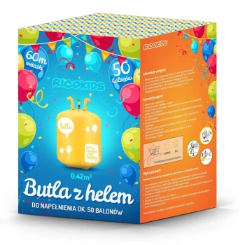 Helijumski Cilindar 0,42m3 S Balonima I Ricokids Vrpcom 5