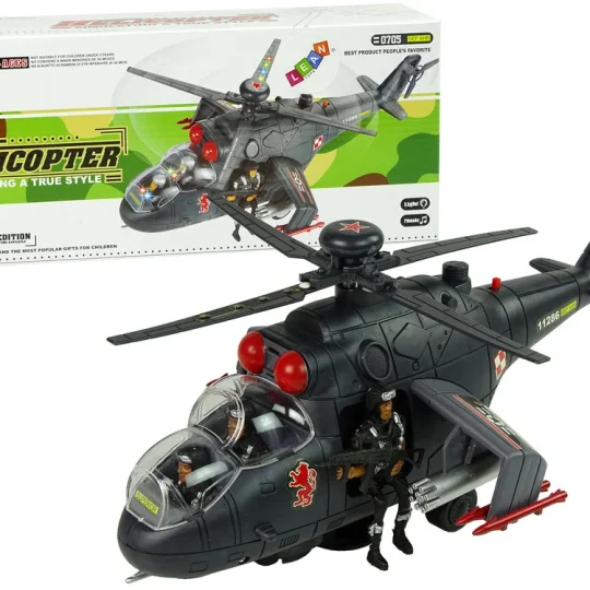 Helikopter Divovska Krila Svjetla Zvuk Rotacije 1
