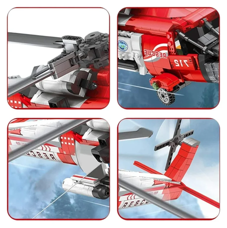Helikopter Hh 60j Set Od 1137 Kockica 5