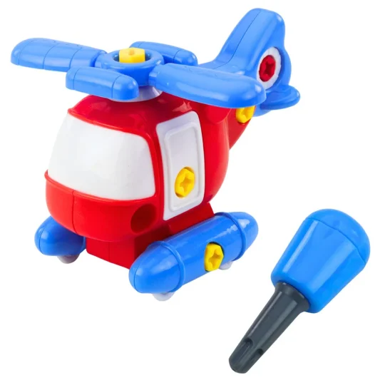 Helikopter Za Sastavljanje S Odvijačem I Ključem 1