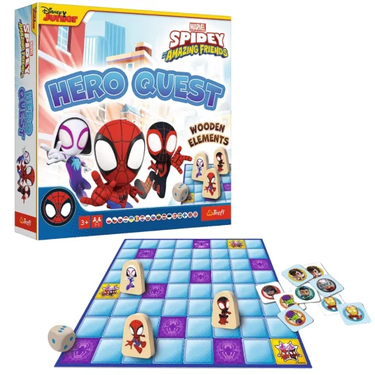 Hero Quest Spidey Spider Man Društvena Igra Trefl 02436 1