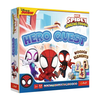Hero Quest Spidey Spider Man Društvena Igra Trefl 02436 2