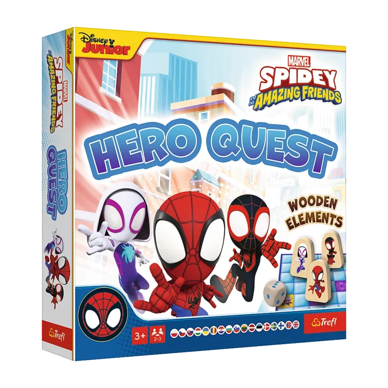 Hero Quest Spidey Spider Man Društvena Igra Trefl 02436 2