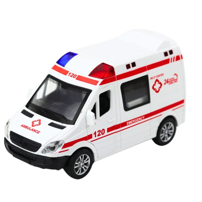 Hitna Pomoć / Policija Auto Sa Svjetlima I Zvukom 3