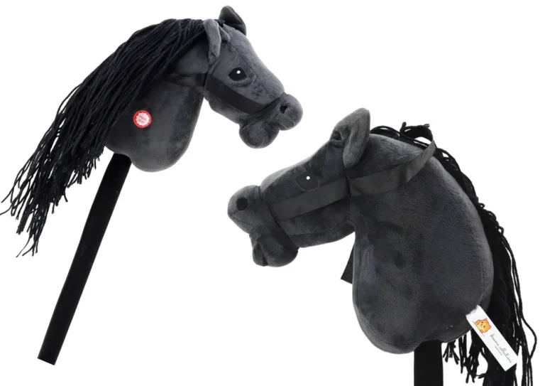 Hobby Horse Crni Dugodlaki Sa Zvukovima 1