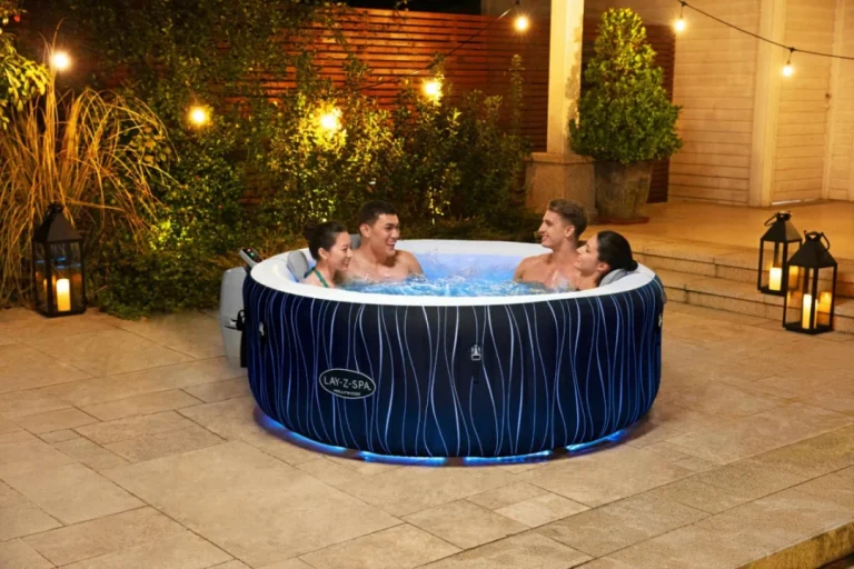 Hollywood Lay Z Spa Airjet Kućni Spa Bestway Za 6 Osoba + Led + 4 Jastuka 10