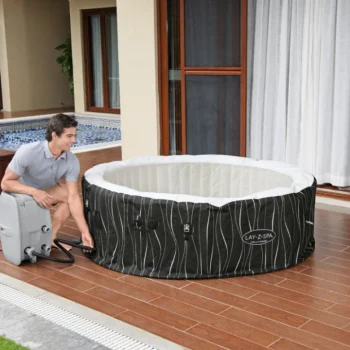 Hollywood Lay Z Spa Airjet Kućni Spa Bestway Za 6 Osoba + Led + 4 Jastuka 11