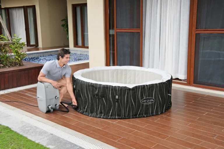 Hollywood Lay Z Spa Airjet Kućni Spa Bestway Za 6 Osoba + Led + 4 Jastuka 11