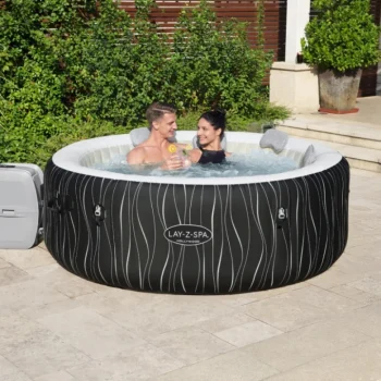 Hollywood Lay Z Spa Airjet Kućni Spa Bestway Za 6 Osoba + Led + 4 Jastuka 8
