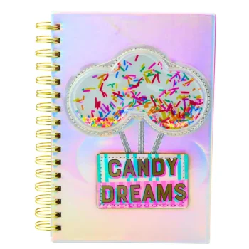 Holografska Bilježnica S Linijama A5 Formata Candy Dreams, 90 Listova 3