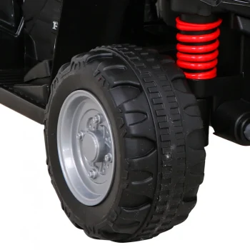 Honda 250x Trx Battery Quad Crni + Truba + Led + Eko Koža, Crna Quad Na Akumulator 13