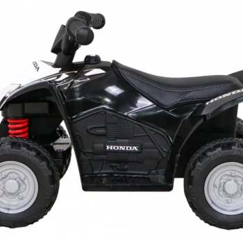 Honda 250x Trx Battery Quad Crni + Truba + Led + Eko Koža, Crna Quad Na Akumulator 4