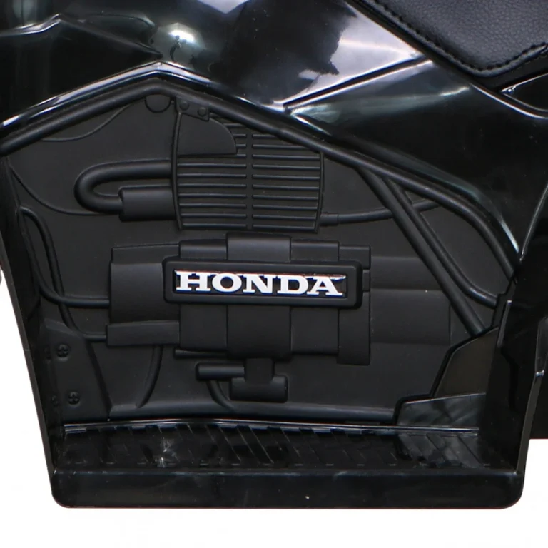 Honda 250x Trx Battery Quad Crni + Truba + Led + Eko Koža, Crna Quad Na Akumulator 7