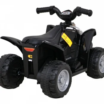 Honda 250x Trx Battery Quad Crni + Truba + Led + Eko Koža, Crna Quad Na Akumulator 9