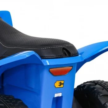 Honda 250x Trx Quad Na Baterije Plavi + Truba + Led + Eko Koža, Plava Quad Na Akumulator 11