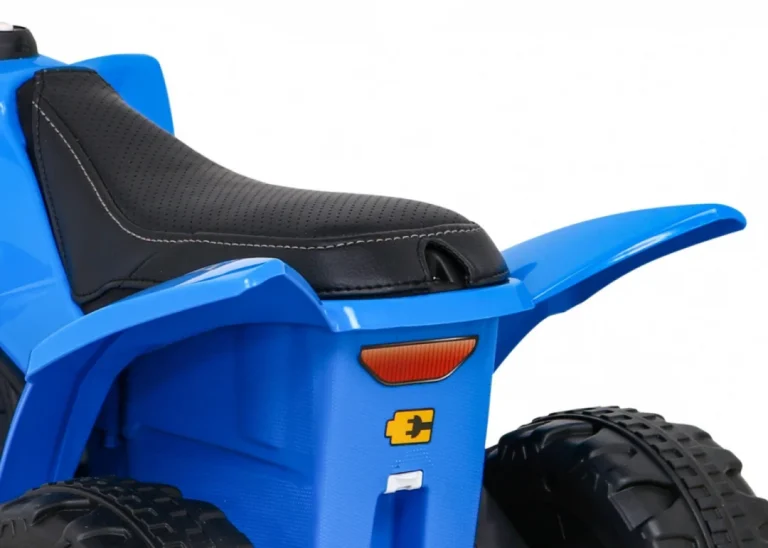 Honda 250x Trx Quad Na Baterije Plavi + Truba + Led + Eko Koža, Plava Quad Na Akumulator 11