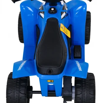 Honda 250x Trx Quad Na Baterije Plavi + Truba + Led + Eko Koža, Plava Quad Na Akumulator 6
