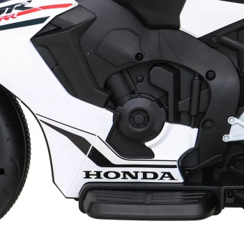 Honda Cbr 1000rr Dječji Motocikl Na Baterije, Bijeli + Mp3 Zvukovi + Pomoćni Kotači, Bijela Motor Na Akumulator 10