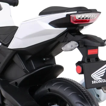 Honda Cbr 1000rr Dječji Motocikl Na Baterije, Bijeli + Mp3 Zvukovi + Pomoćni Kotači, Bijela Motor Na Akumulator 12