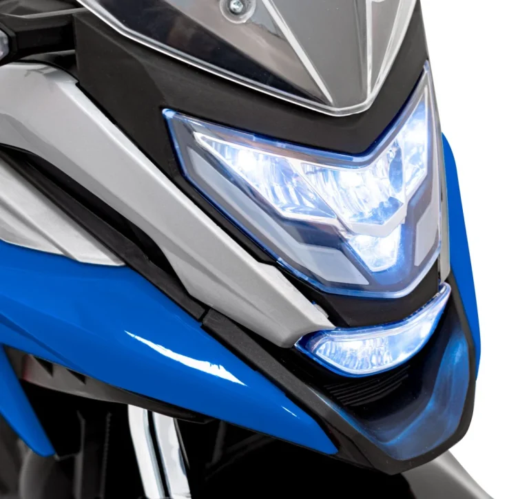 Honda Nc750x Plavi Motocikl, Plava Motor Na Akumulator 16