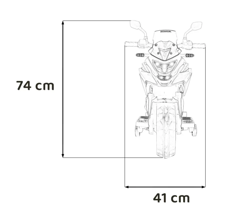Honda Nc750x Ružičasti Motocikl Motor Na Akumulator 2