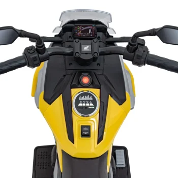 Honda Nc750x žuti Motocikl, žuta Motor Na Akumulator 11