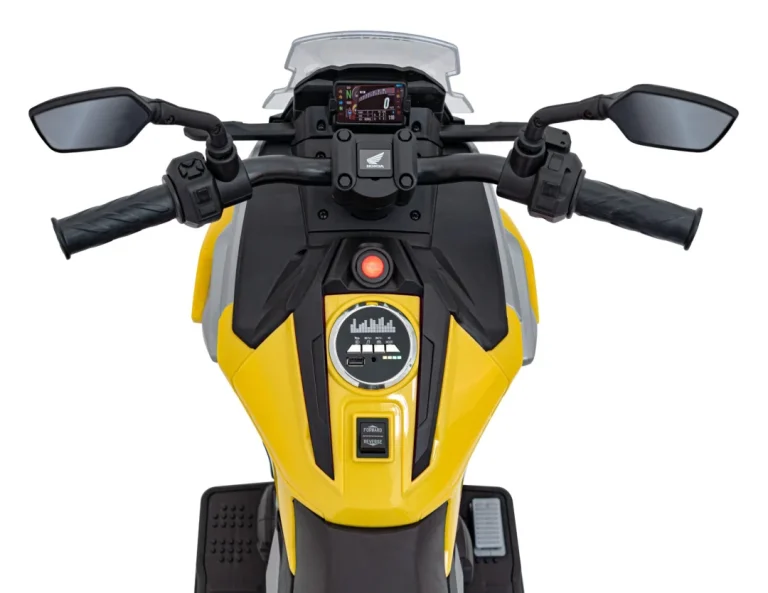 Honda Nc750x žuti Motocikl, žuta Motor Na Akumulator 11
