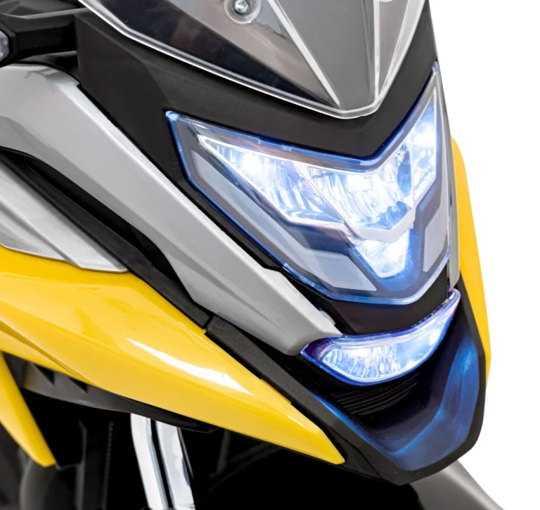 Honda Nc750x žuti Motocikl, žuta Motor Na Akumulator 16