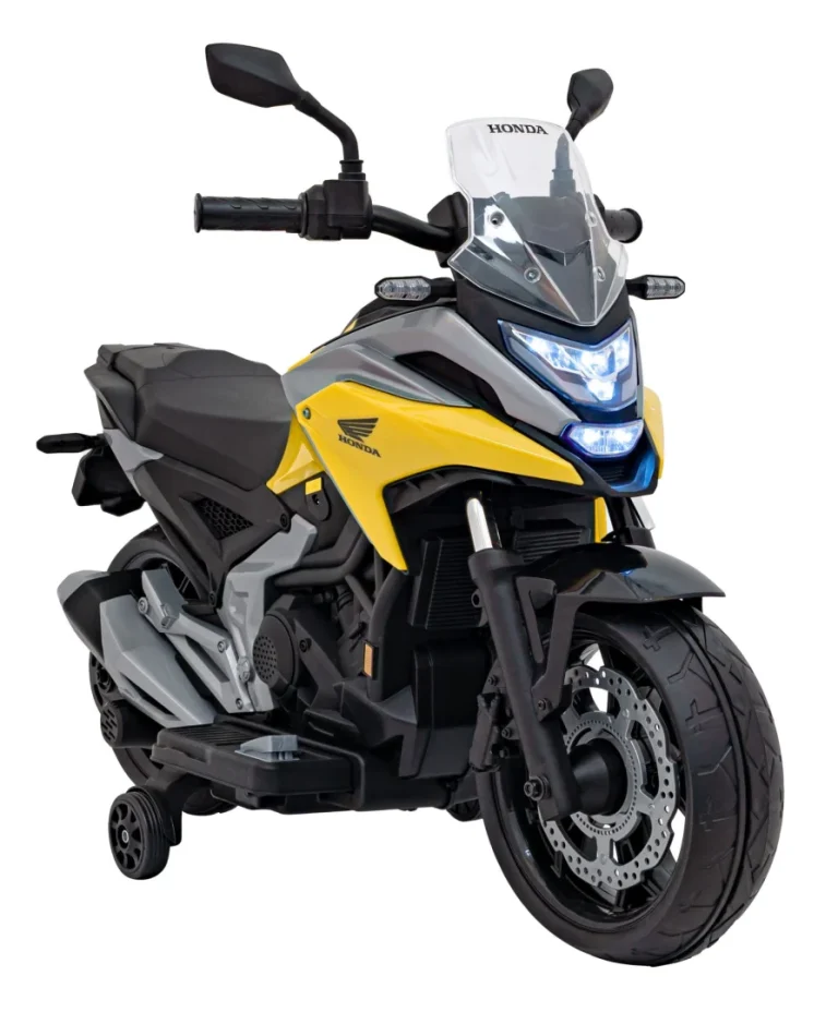 Honda Nc750x žuti Motocikl, žuta Motor Na Akumulator 5