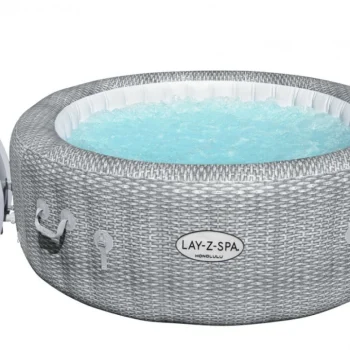 Honolulu Lay Z Spa Airjet Jacuzzi S Masažom Bestway Za 4 Osobe + Navlaka + Pumpa + Filter 6