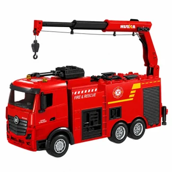 Huina Rc Vatrogasno Vozilo S Dizalicom I Vodenim Topom 1:18 2