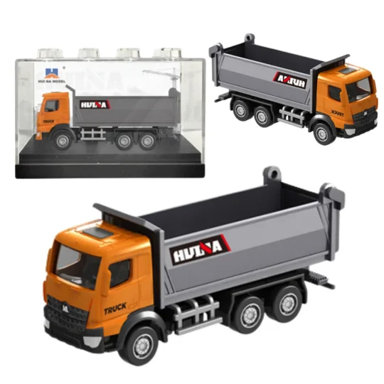 Huina Metalni Kiper Kamion 1:80, Narančasti 1