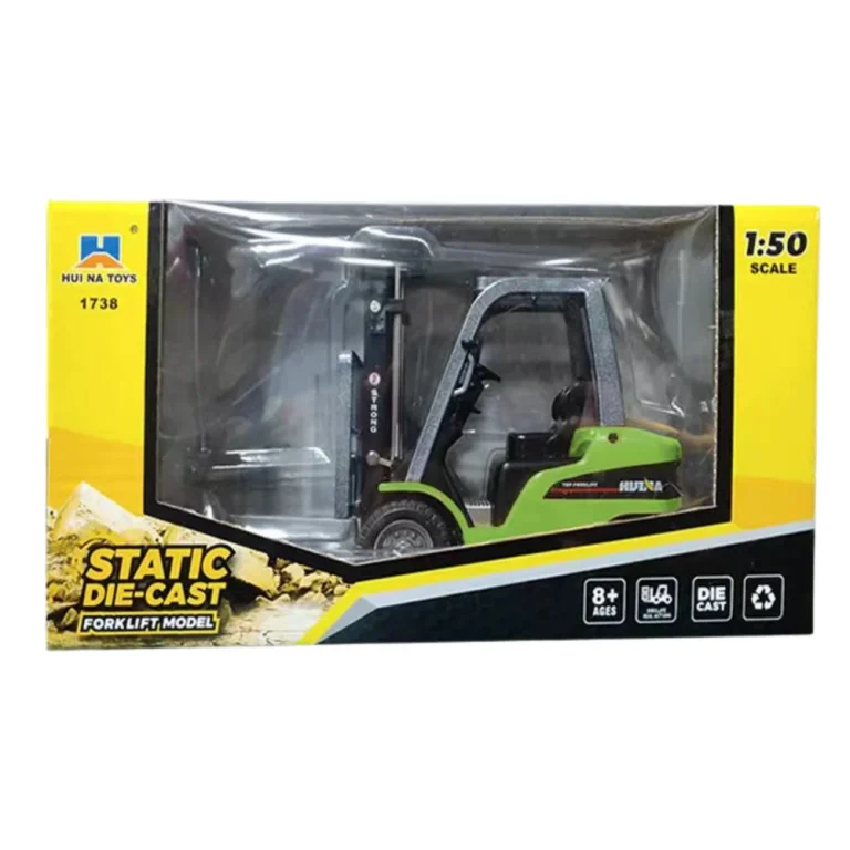 Huina Metalni Viličar Model 1:50, Zeleni 3